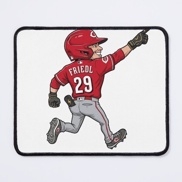 Item preview, TJ Friedl Home Run Celebration Cartoon designed and sold by artsdylan.