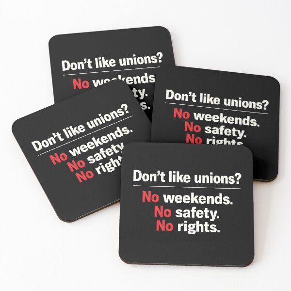 Item preview, Teamsters union - Don’t like unions? No weekends. No safety. No rights. designed and sold by natzeroART.