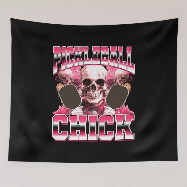 Item preview, Pickleball Chick Pickleball Player 90s Bootleg Style designed and sold by PaulTSchafer.
