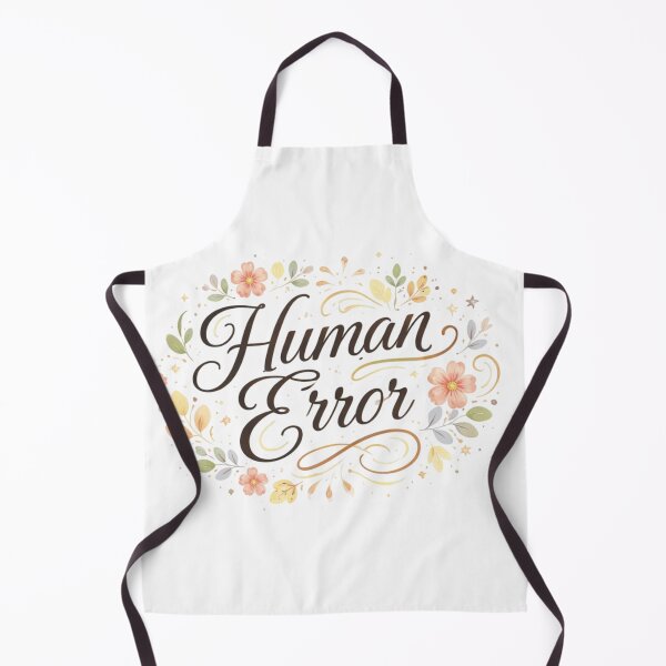 Item preview, Human Error Aesthetic Typography Design | Minimal Floral Quote Art designed and sold by Sanika arts .
