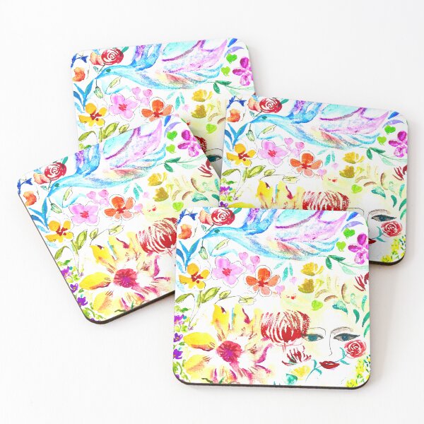 Item preview, Secret Garden Dream Floral Pattern designed and sold by TinTinBloom.