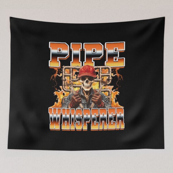 Item preview, Pipe Whisperer Funny Plumber Plumbing 90s Bootleg Style designed and sold by PaulTSchafer.