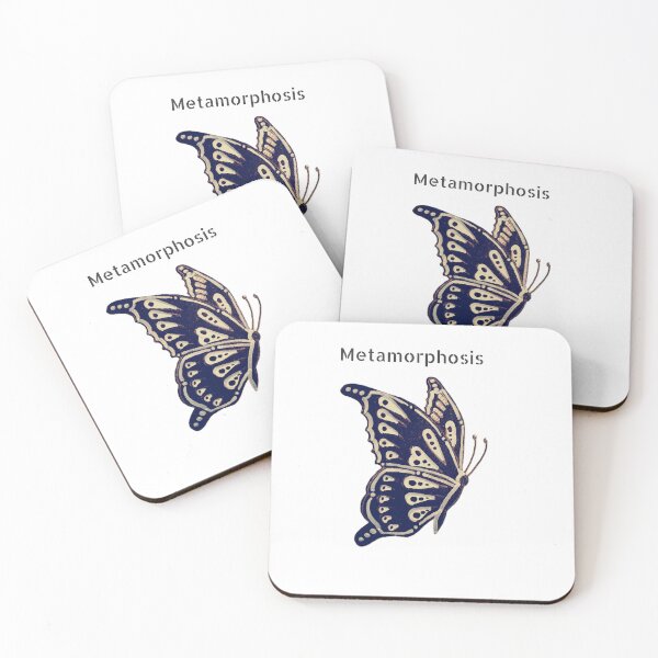 Item preview, Metamorphosis Butterfly Art | Minimalist Growth & Transformation Quote designed and sold by Lauretius.