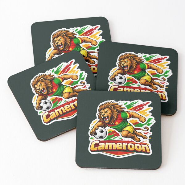 Item preview, Cameroon “Indomitable Lions,” National Football Team designed and sold by Ambroa Stuff.
