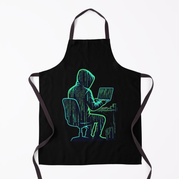 Item preview, Code Rain Hacker Matrix Style Shirt designed and sold by KurtByteStudio.