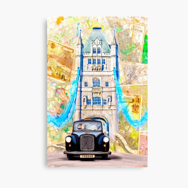 Item preview, Black London Taxi - Classic British Style designed and sold by Mark Tisdale Art.