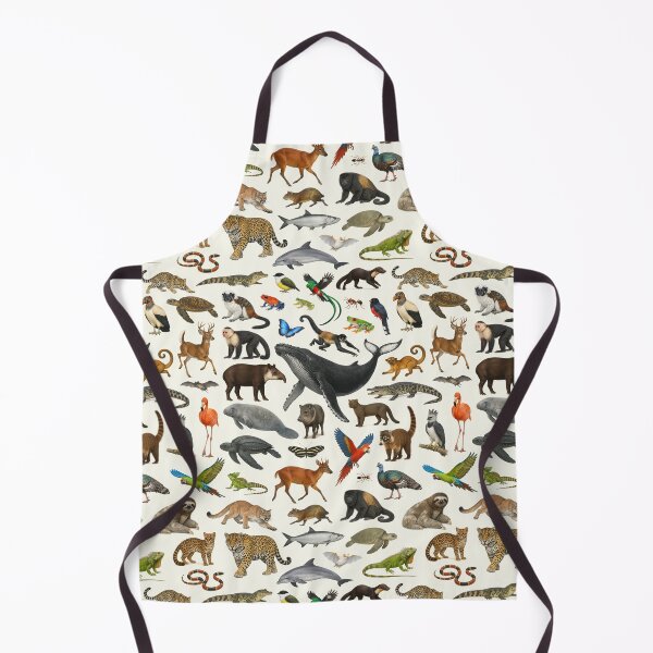 Item preview, Animals of Central America Retro Style Identification Chart designed and sold by kakarikihill.