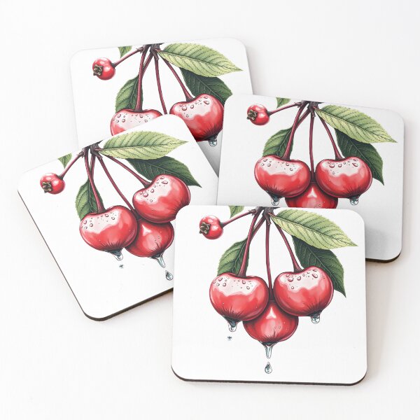 Item preview, RED CHERRY  designed and sold by Dirt Road Digital.