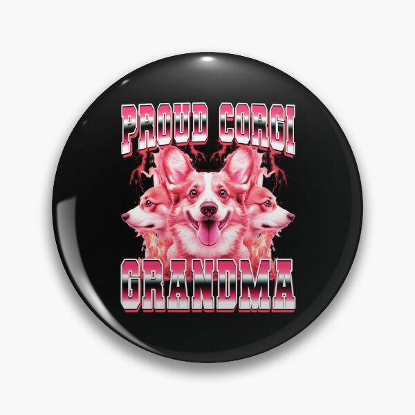 Item preview, Proud Corgi Grandma Dog 90s Bootleg Style designed and sold by PaulTSchafer.