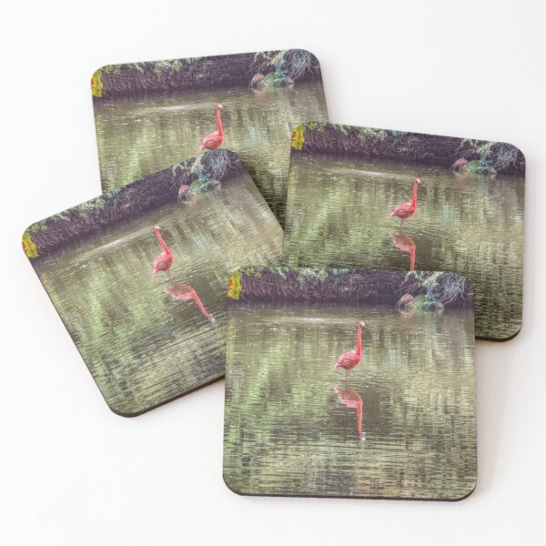 Item preview, Pink Flamingo Reflection in Still Water designed and sold by aadventures.