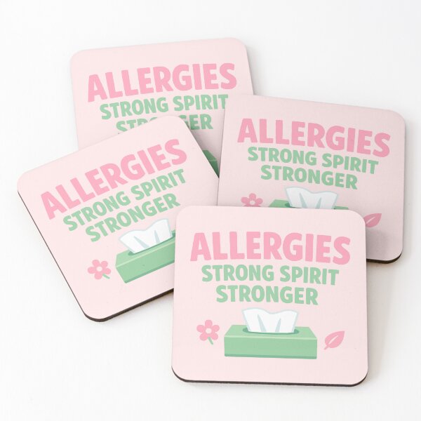 Item preview, Allergies Strong Spirit Stronger designed and sold by xmoudx.