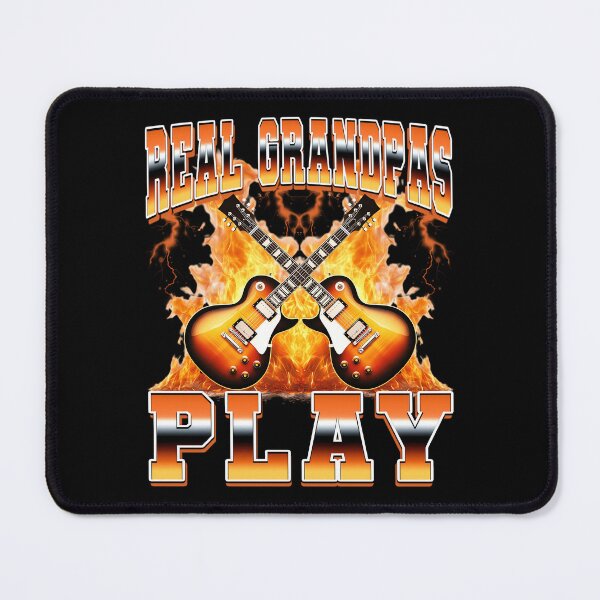 Item preview, Real Grandpas Play Guitar Player Guitarist 90s Bootleg designed and sold by PaulTSchafer.