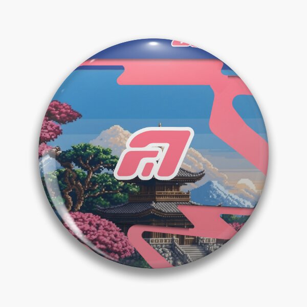 Item preview, Alex Albon 23 Japanese GP 2026 F1 special helmet  designed and sold by Pink Polar F1.