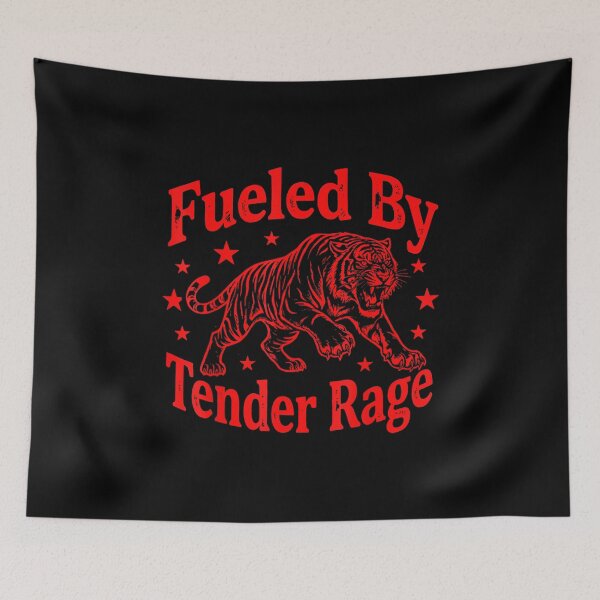 Item preview, Retro Fueled by Tender Rage Tiger designed and sold by PaulTSchafer.