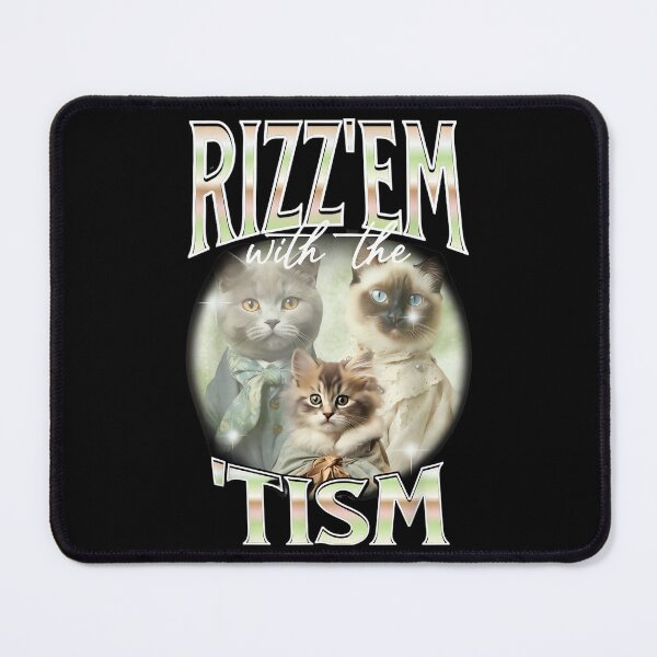 Item preview, Rizz Em with The Tism Cat Autistic 90s Bootleg Rap designed and sold by PaulTSchafer.