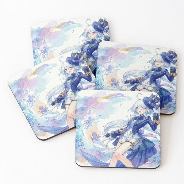 Item preview, Furina // Genshin Impact Watercolor designed and sold by Astraphyllia.