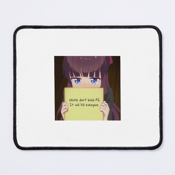 Item preview, Copy of Hifumi Takimoto - Please Don't Build AI, It will kill everyone designed and sold by The Anti-Human-Extinction from AI Club.