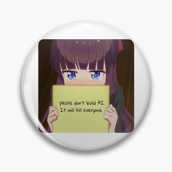 Item preview, Copy of Hifumi Takimoto - Please Don't Build AI, It will kill everyone designed and sold by The Anti-Human-Extinction from AI Club.