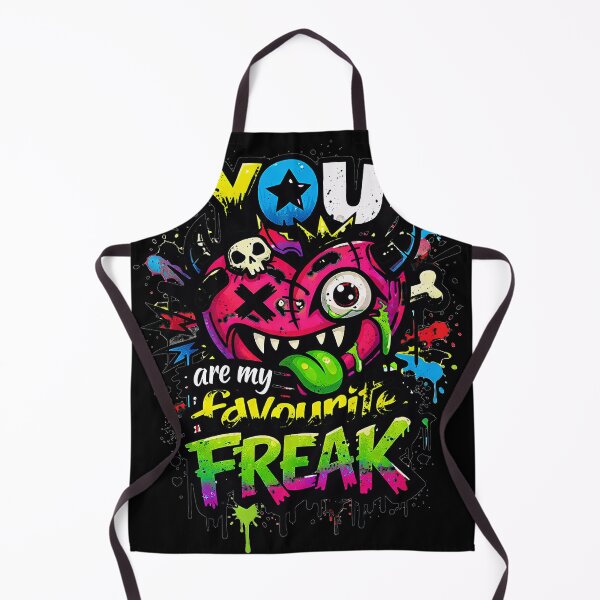 Item preview, You Are My Favourite Freak Graffiti Monster Art designed and sold by IvoryArtDesign.