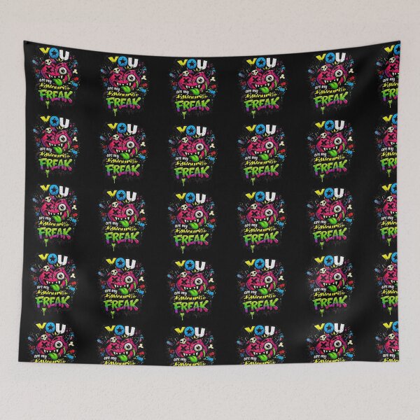 Item preview, You Are My Favourite Freak Graffiti Monster Art designed and sold by IvoryArtDesign.
