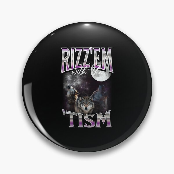 Item preview, Rizz Em With The Tism Wolves Autistic 90s Bootleg Rap Premium designed and sold by PaulTSchafer.