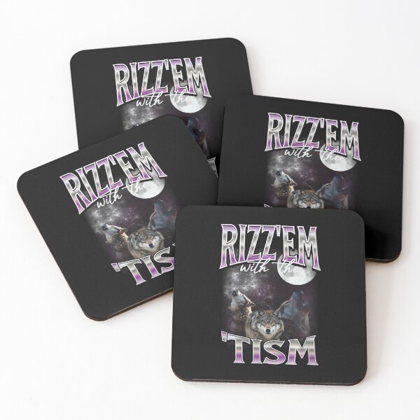 Item preview, Rizz Em With The Tism Wolves Autistic 90s Bootleg Rap Premium designed and sold by PaulTSchafer.