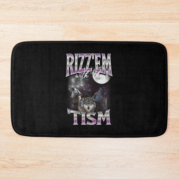 Item preview, Rizz Em With The Tism Wolves Autistic 90s Bootleg Rap Premium designed and sold by PaulTSchafer.