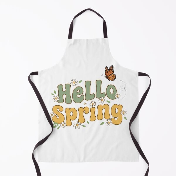Item preview, Hello Spring Retro Floral Butterfly designed and sold by Jedillm .