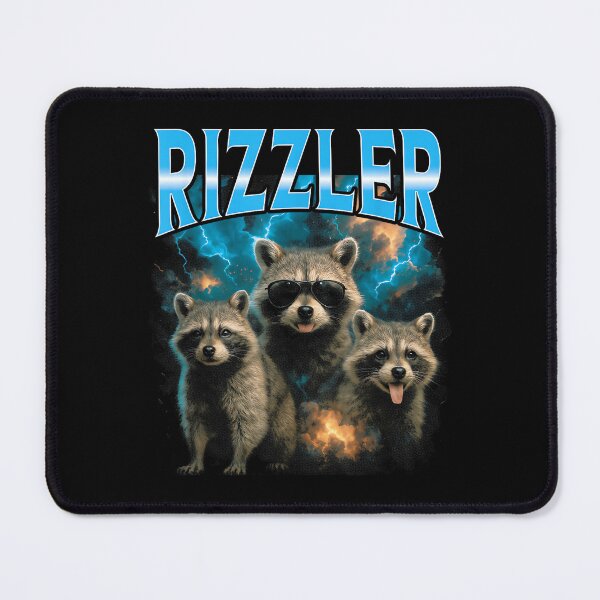 Item preview, Rizzler Funny Meme Racoon Vintage 90s designed and sold by PaulTSchafer.