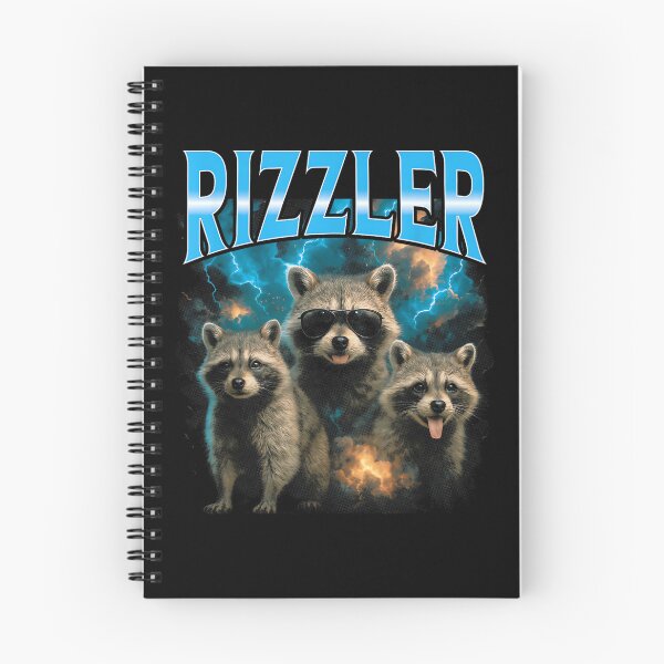 Item preview, Rizzler Funny Meme Racoon Vintage 90s designed and sold by PaulTSchafer.