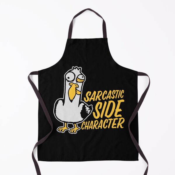 Item preview, Crazy Seagull Sarcastic Side Character Funny Bird Animal designed and sold by shirt-o-mat.