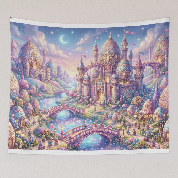 Item preview, Easter Bunny Magical Garden designed and sold by Jedillm .