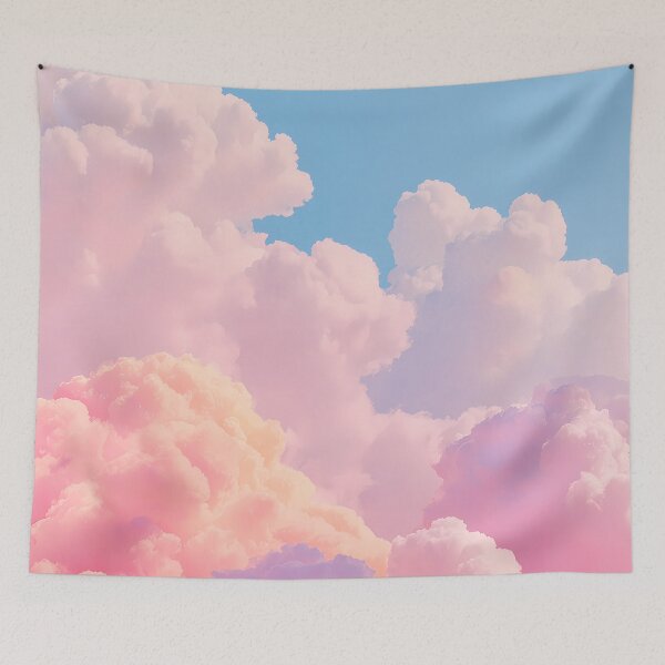 Item preview,  Pastel Sunset Clouds Dreamy Sky Aesthetic Art designed and sold by Mindrender.