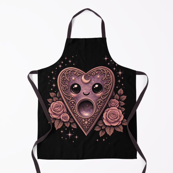 Item preview, Gothic Planchette Heart – Occult Cute Aesthetic designed and sold by printedartgoods.