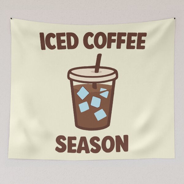 Item preview, Iced Coffee Season designed and sold by xmoudx.