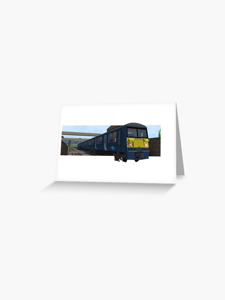 Gcr Grand Continental Railways Class 456 Roblox Greeting Card By Kieranhendy Redbubble - gcr roblox
