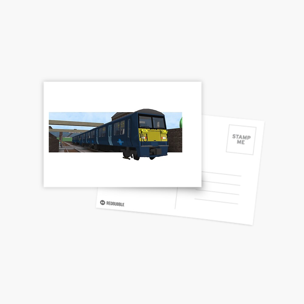 Gcr Grand Continental Railways Class 456 Roblox Greeting Card By Kieranhendy Redbubble - 20 off tow truck job roblox