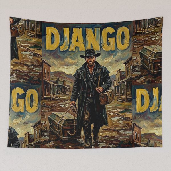 Item preview, Dust and Iron: The Django Legend designed and sold by Art's Diner.