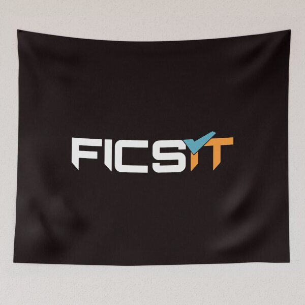 Item preview,  Ficsit Satisfactory Logo designed and sold by NoteworApparel.