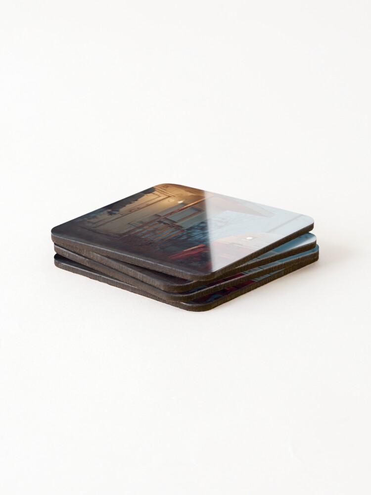 Thumbnail 4 of 5, Coasters (Set of 4), Bunits designed and sold by RicoInStudios.