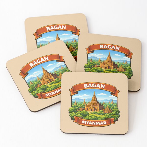 Item preview, Bagan, Myanmar - Temple Landscape designed and sold by Myra365Art.