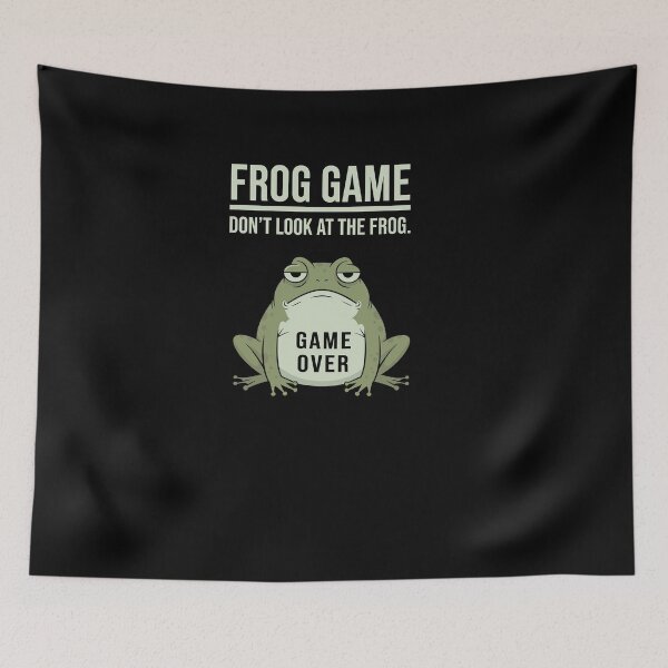 Item preview, Frog Game Meme Do Not Look At The Frog designed and sold by Dressed For  Duty.