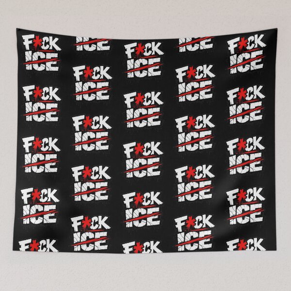 Item preview, Fck ICE | Graffiti Protest | Street Art designed and sold by Zuriel Hargrove.
