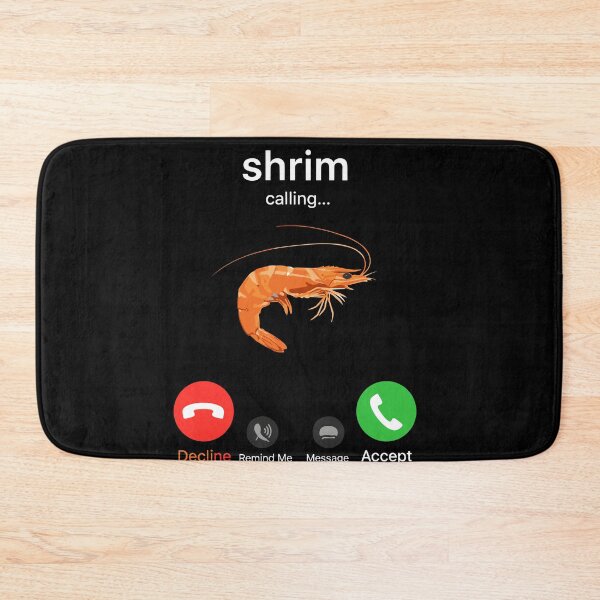 Item preview, Shrim Calling Funny Meme Shrim is Calling Misspelled designed and sold by Dressed For  Duty.