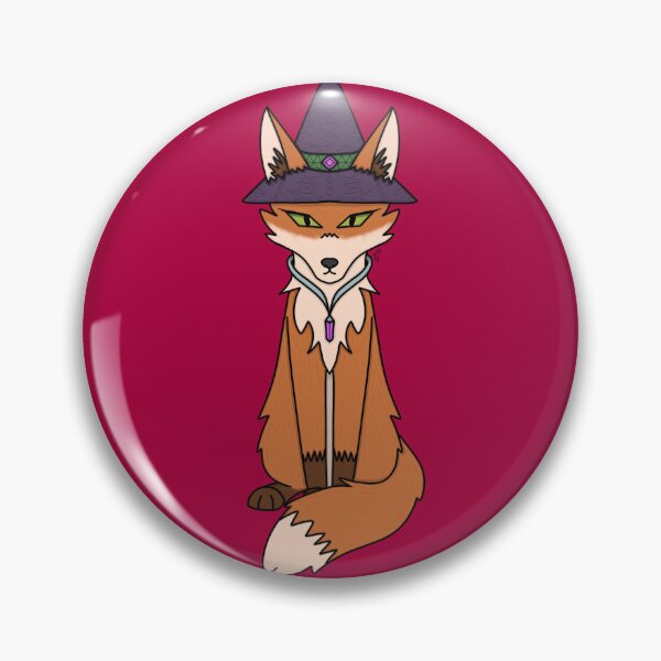 Item preview, Cute Sly Witchy Red Fox Witch designed and sold by lilpoltergeist.