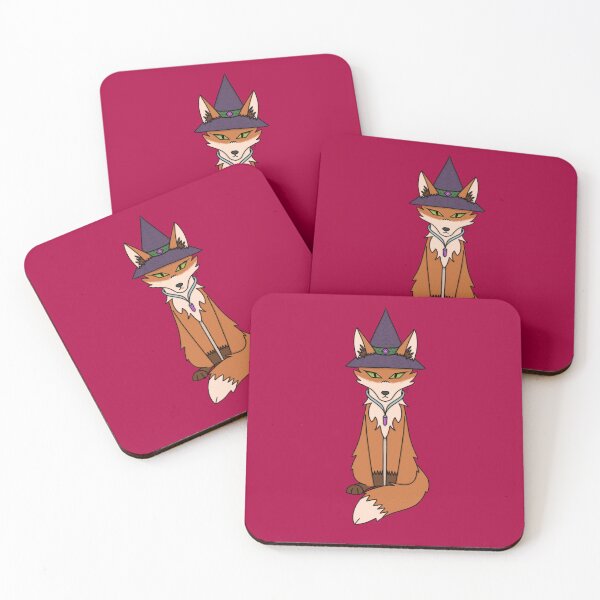 Item preview, Cute Sly Witchy Red Fox Witch designed and sold by lilpoltergeist.