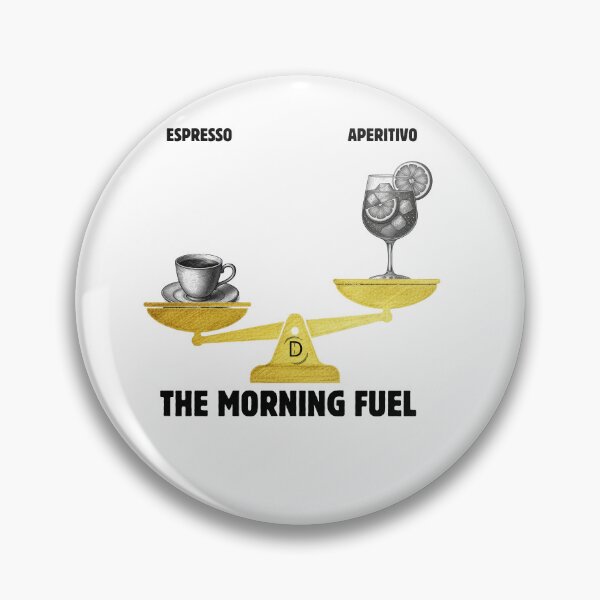 Item preview, The Morning Fuel - Funny Italian Espresso Coffee Lover designed and sold by TheItaliandilemma.