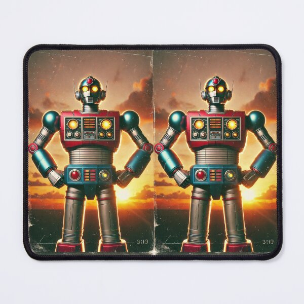 Item preview, Retro Robot – Vintage Sci-Fi Aesthetic designed and sold by EchoWave11.