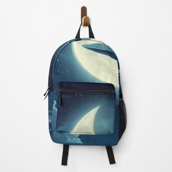 Item preview, Bright Moonlight and ufo drawing designed and sold by NivyasArtistry.