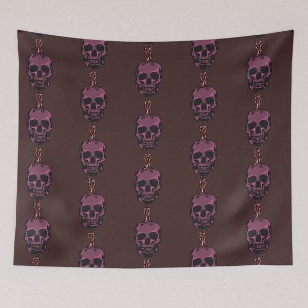 Item preview, Candle decorated skull designed and sold by pinkyfish1010.